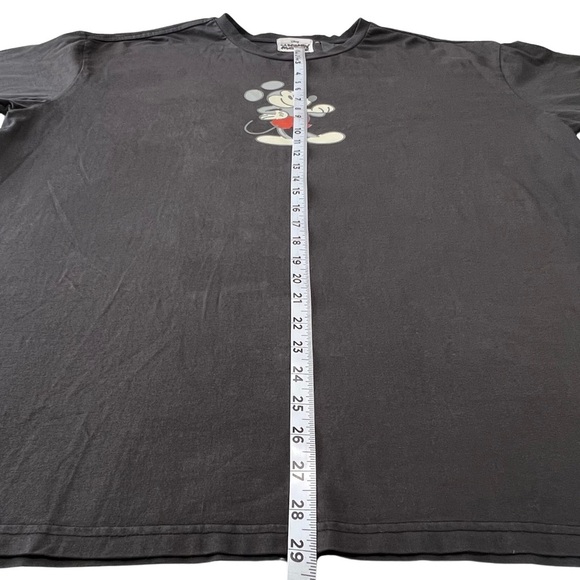 Disney Tee Mickey Mouse Genuine Mousewear Cotton T-Shirt Contemporary Black XXL - Picture 8 of 11